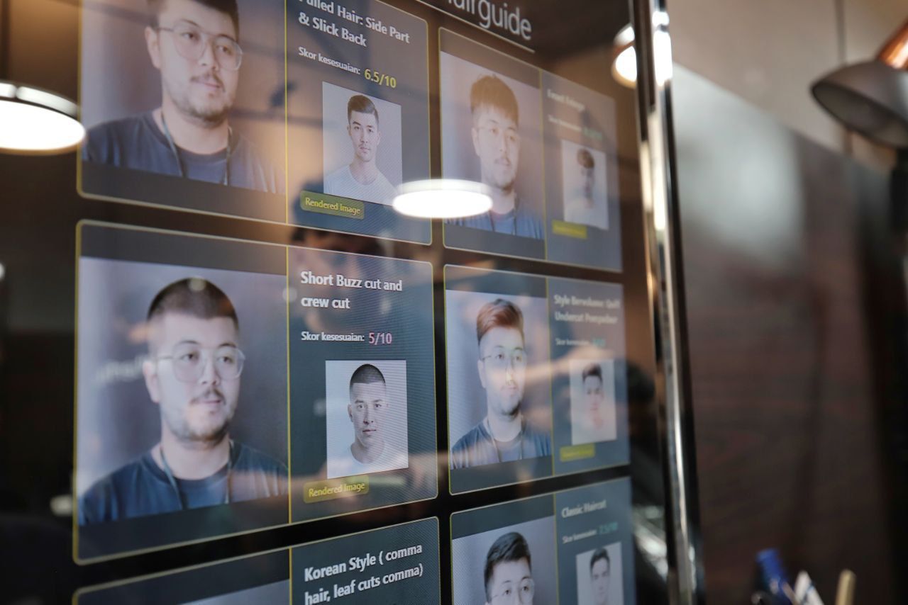Inovasi Barbershop di Bandung, Barberfits Tawarkan Simulasi Gaya Rambut Digital