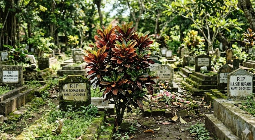Mengapa Tanaman Puring Banyak Ditemukan di Kuburan? Ini Penjelasannya
