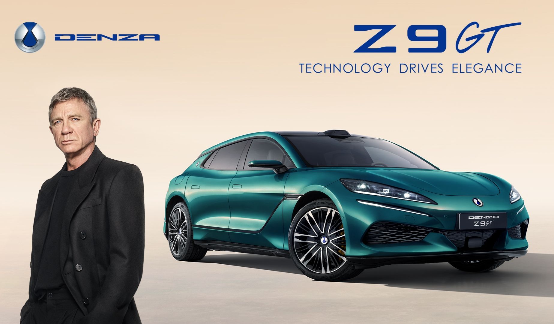 BYD Gandeng Daniel Craig, Denza Siap Goyang Pasar Eropa