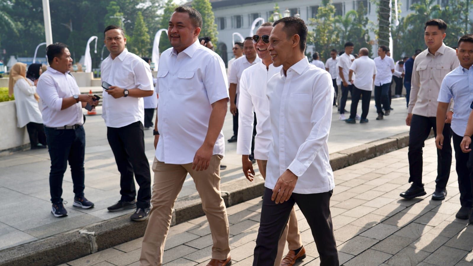 Bupati Bogor Hadiri Silaturahmi Kepala Daerah se-Jawa Barat di Gedung Sate