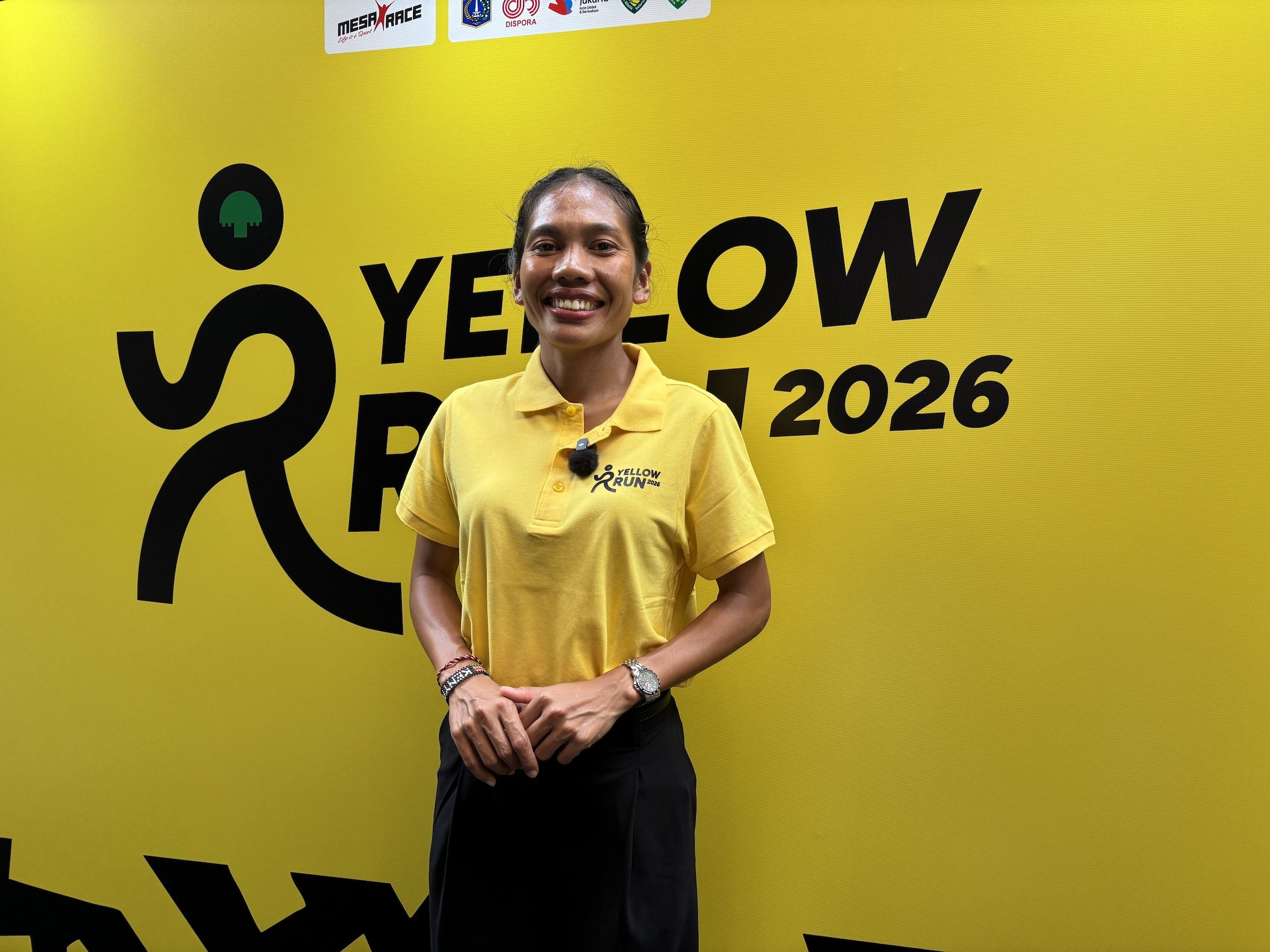 Yellow Run 2026 Ajak Pelari Indonesia Ukir Prestasi Baru, Odekta Naibaho Tularkan Semangat