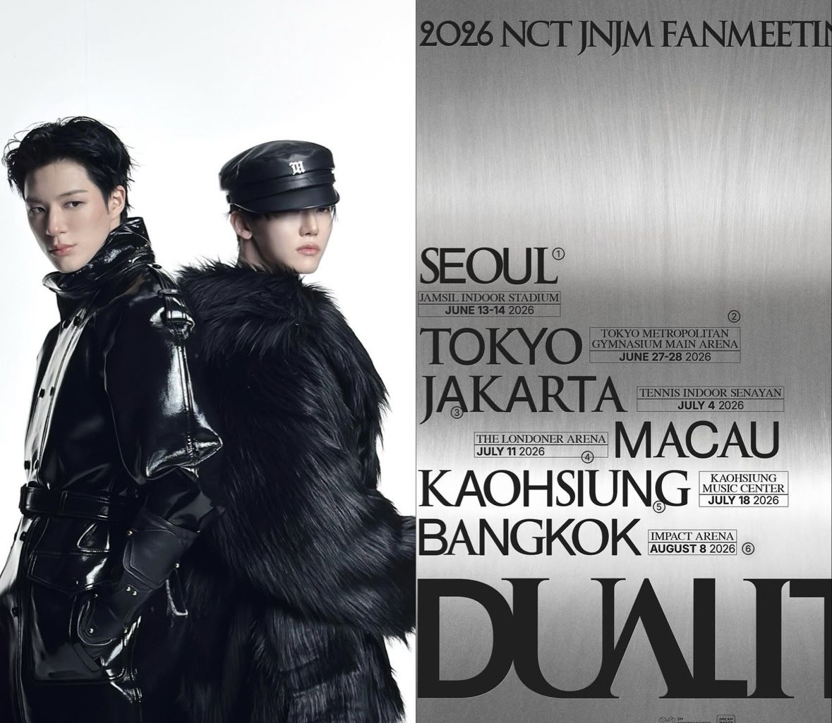 NCT JNJM Umumkan Fanmeeting Tour 2026, Jakarta Masuk Daftar