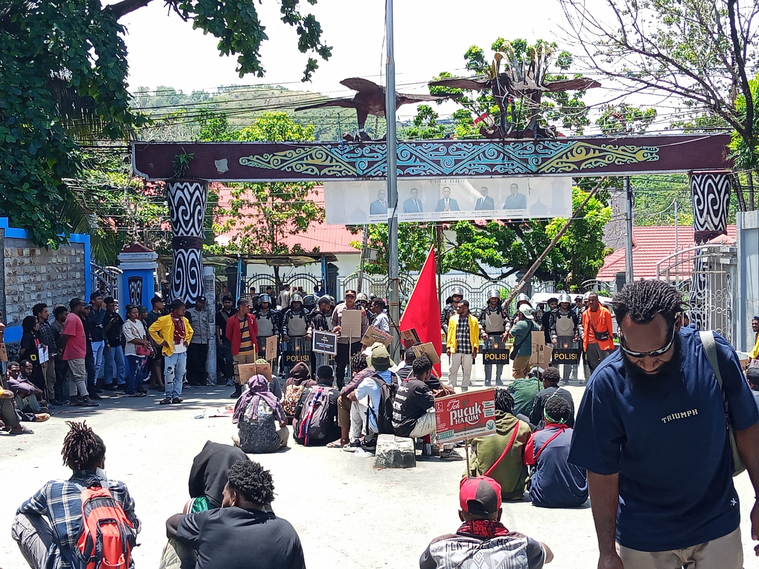 Mahasiswa Jayapura Soroti Ketimpangan Pengelolaan SDA Papua Dalam Aksi Damai