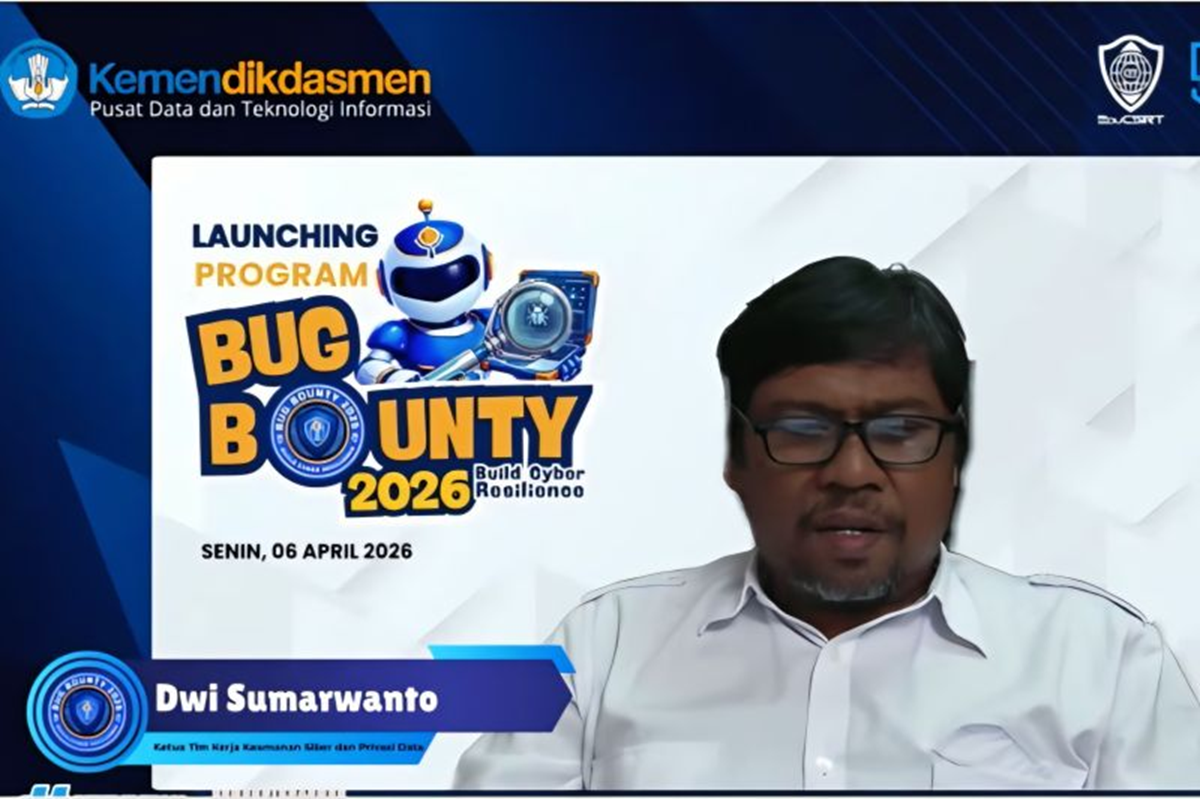 Kemendikdasmen Luncurkan Bug Bounty 2026, Dorong Partisipasi Keamanan Siber di Dunia Pendidikan