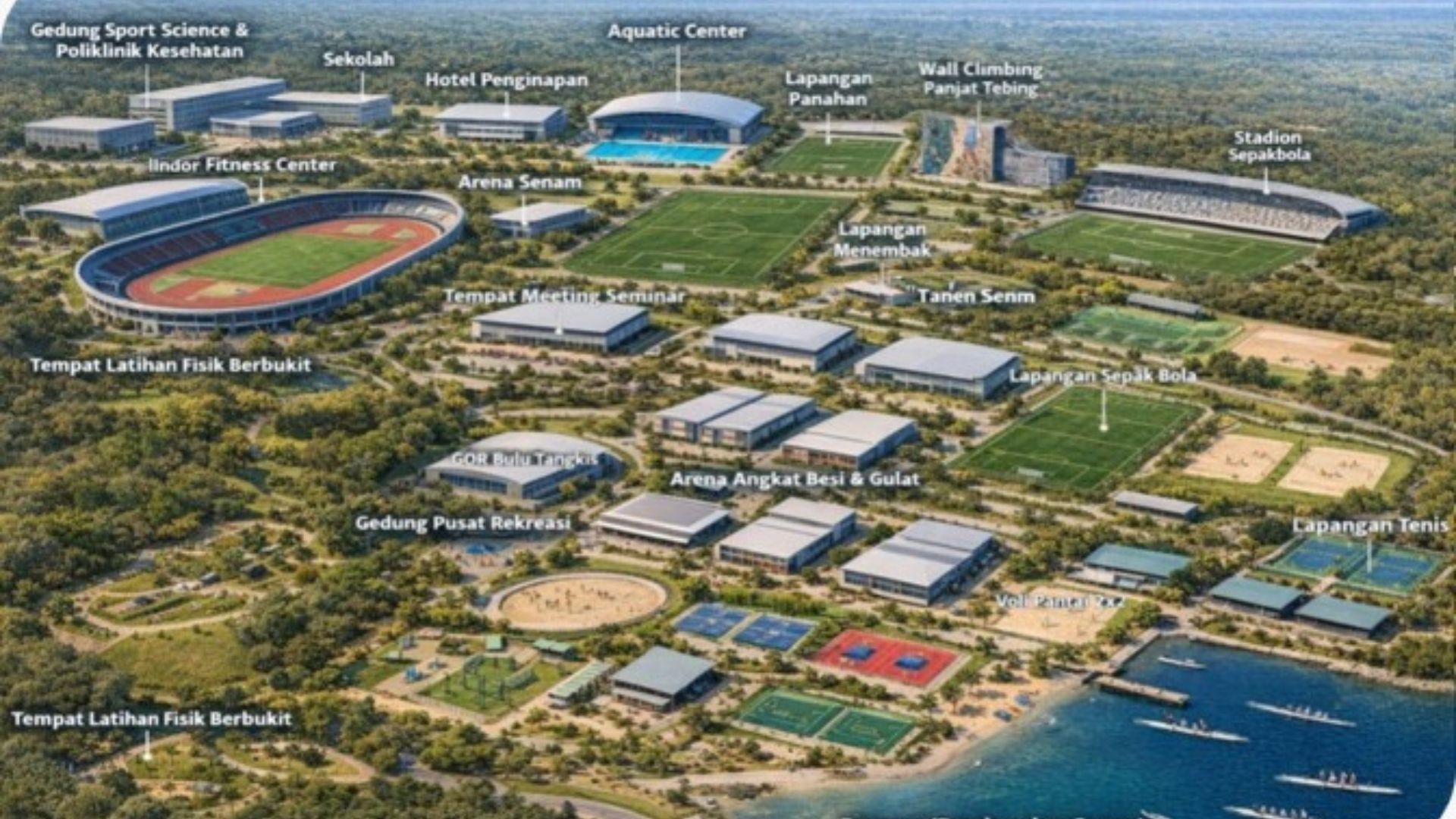 Rudy Susmanto: Sport Center Rancabungur Jadi Penggerak Ekonomi Baru Bogor