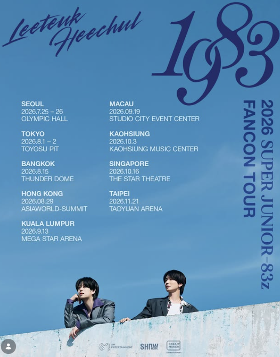 Super Junior-83z Siap Debut, Leeteuk dan Heechul Gelar FanCon “1983”