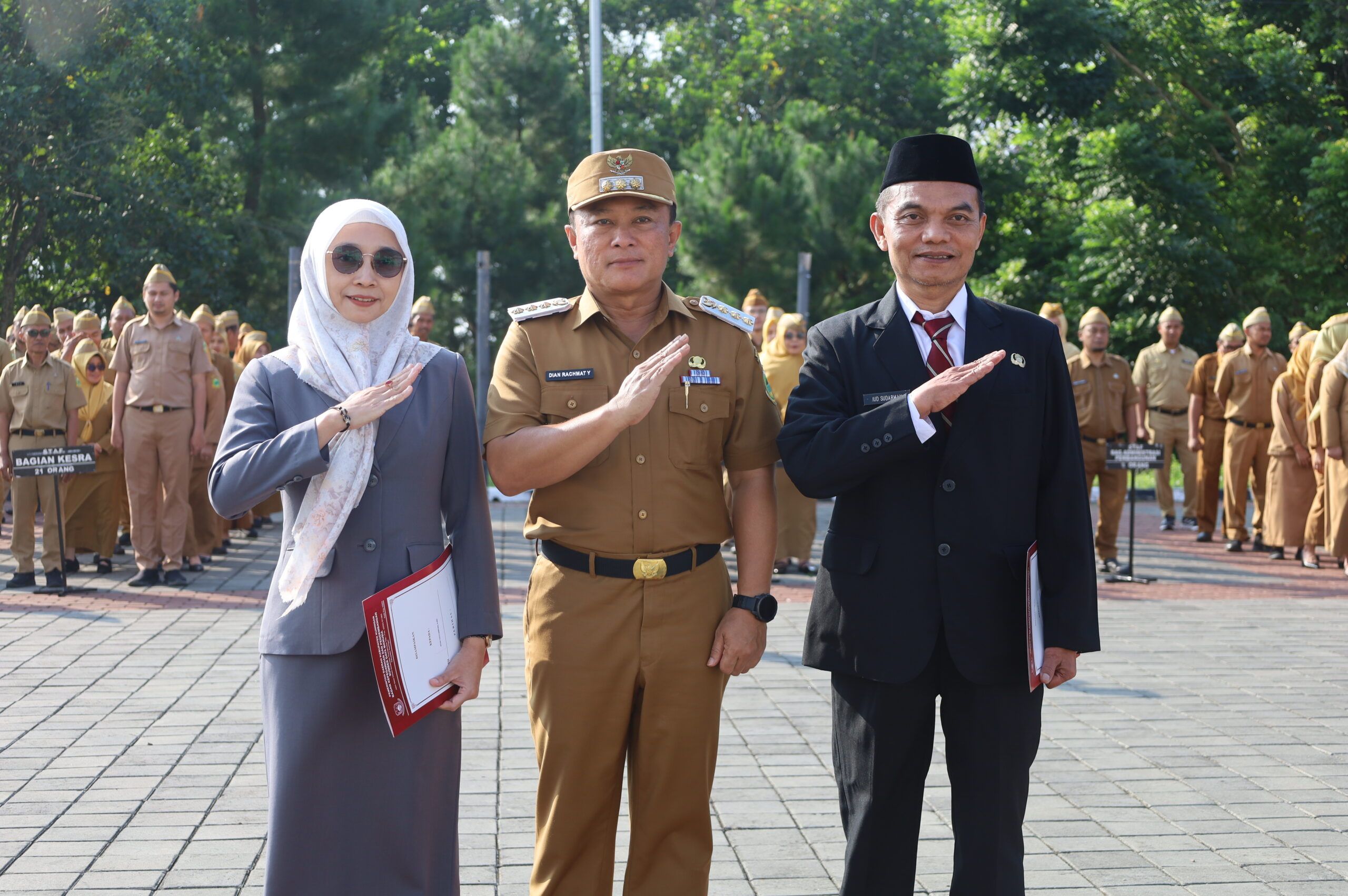 56 Pejabat Fungsional Dilantik, Bupati Kuningan Tekankan Kinerja dan Kompetensi