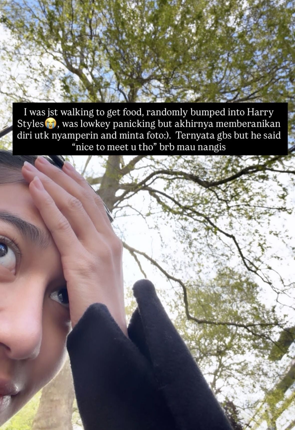 Azizah Salsha Ketemu Harry Styles di Paris, Ditolak Foto tapi Tetap Bahagia