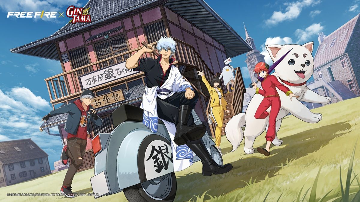 Free Fire x GINTAMA Resmi Hadir, Bawa Karakter Ikonik dan Konten Spesial Mulai 24 April