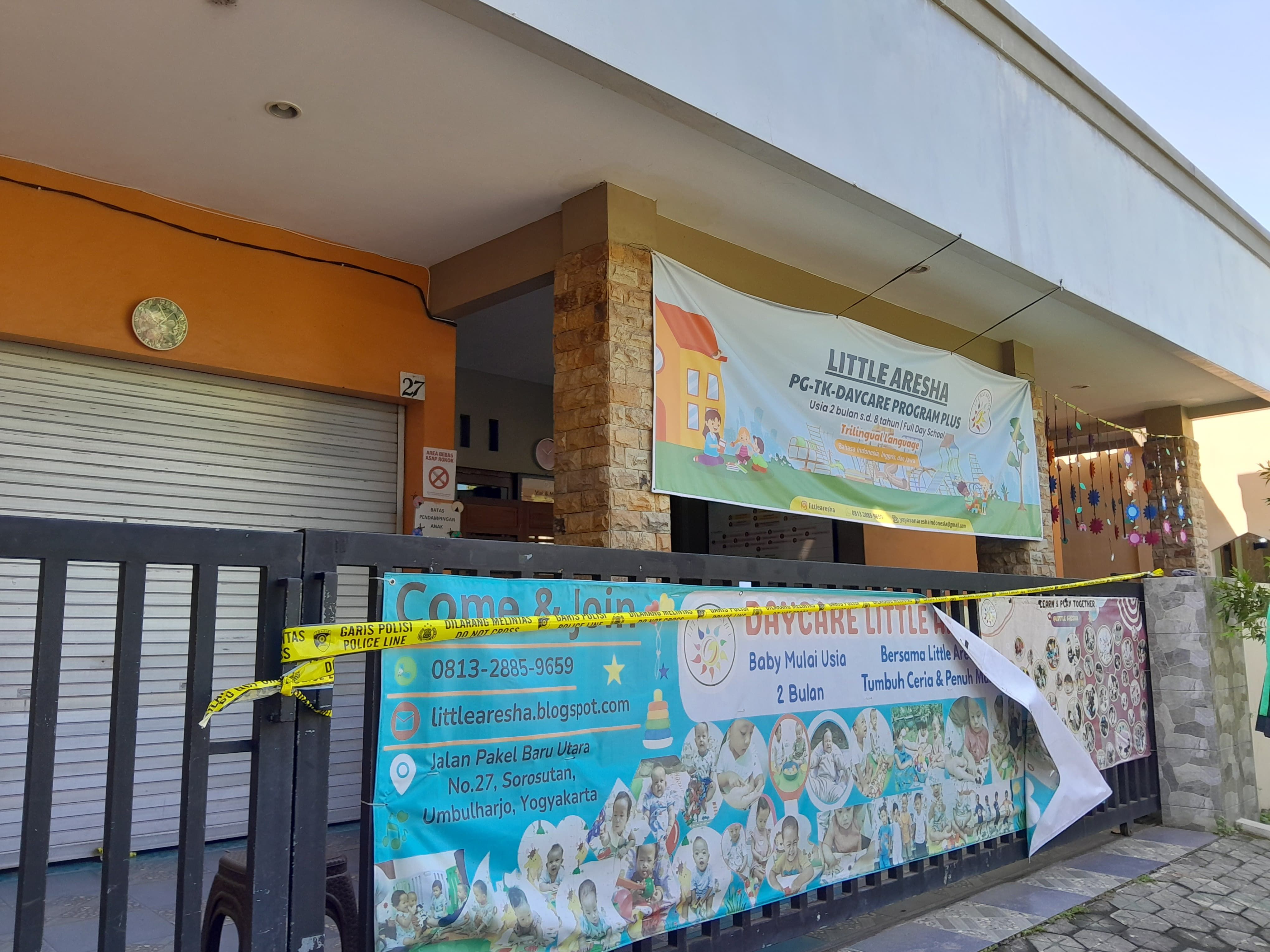 Kesaksian Warga Buntut Geger Daycare Little Aresha Jogja diduga Aniaya Anak, Sebut Normal Hingga Numpang Berjemur dirumahnya