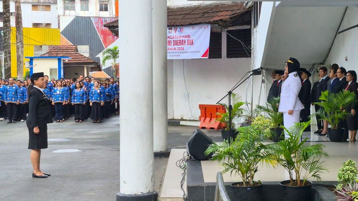 Pemkot Ambon Gelar Upacara Peringati Hari Otda