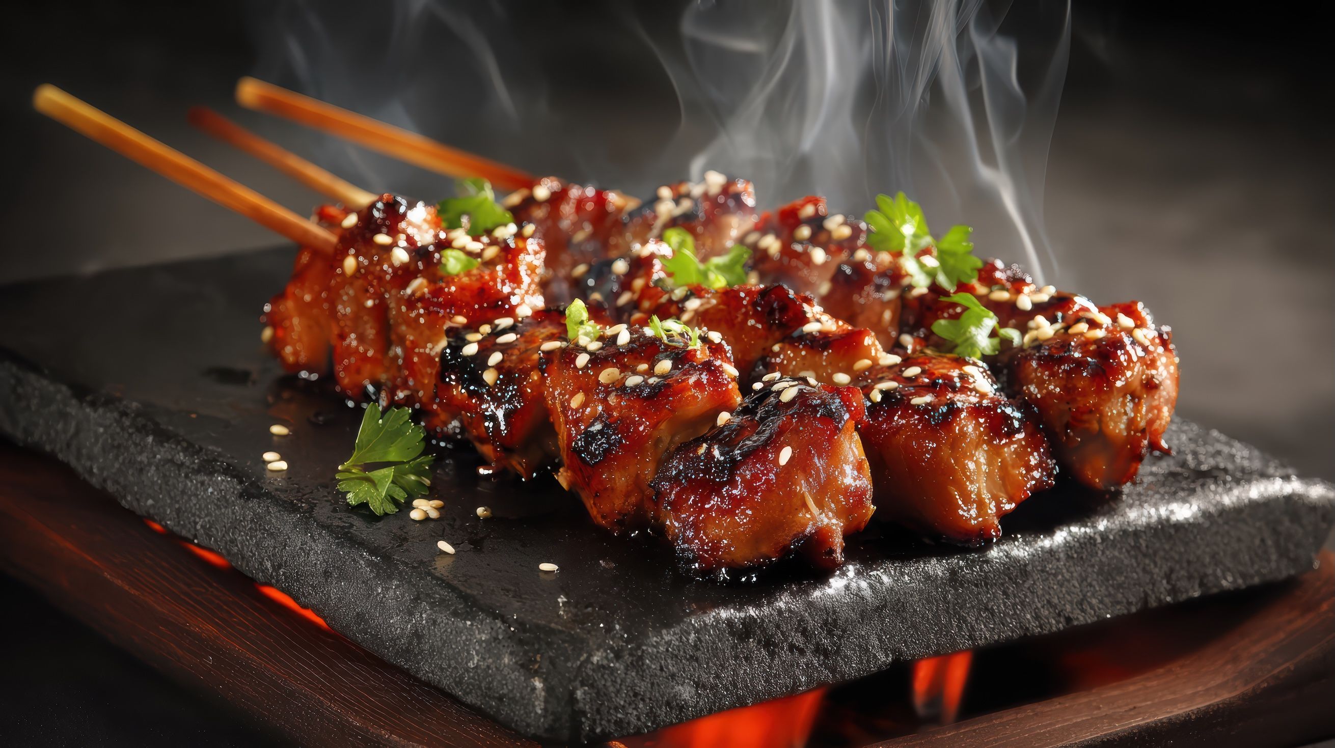Menu Sehat di Rumah: Sate Jamur Bumbu Kacang Simpel Banget
