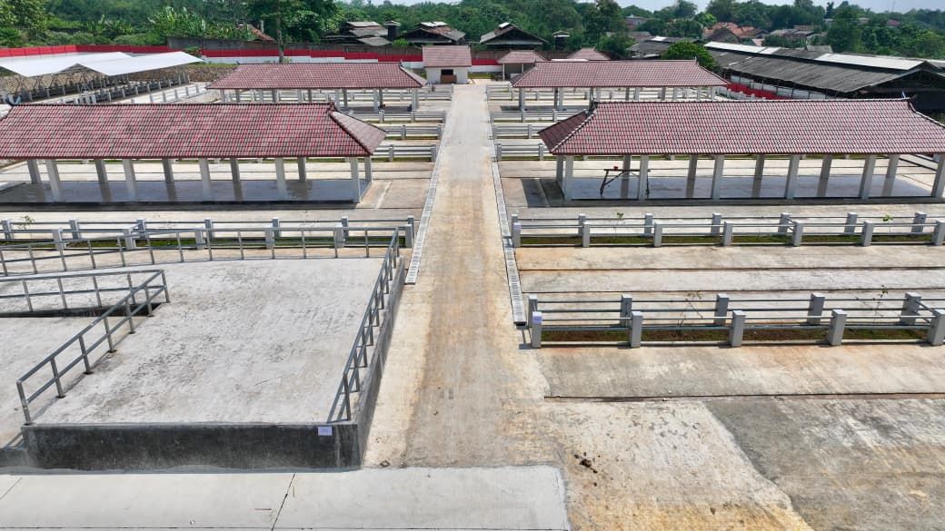 Tinjau Lapangan, Pemkab Bogor Pastikan Pembangunan Pasar Hewan Jonggol Sesuai Target