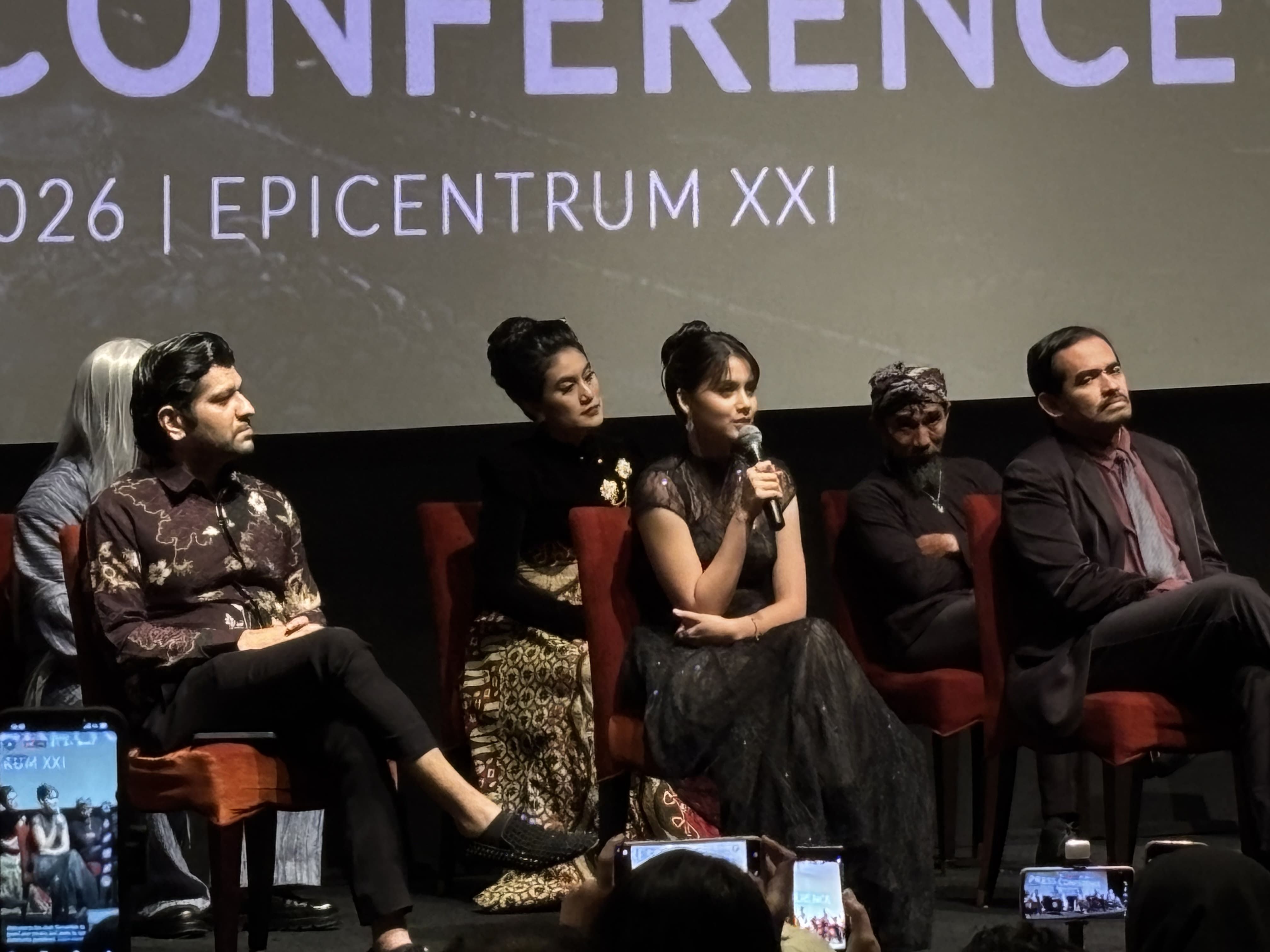 Callista Arum Ungkap Tantangan Berperan di Film Tumbal Proyek , Belajar Doa Katolik hingga Dialek Jawa