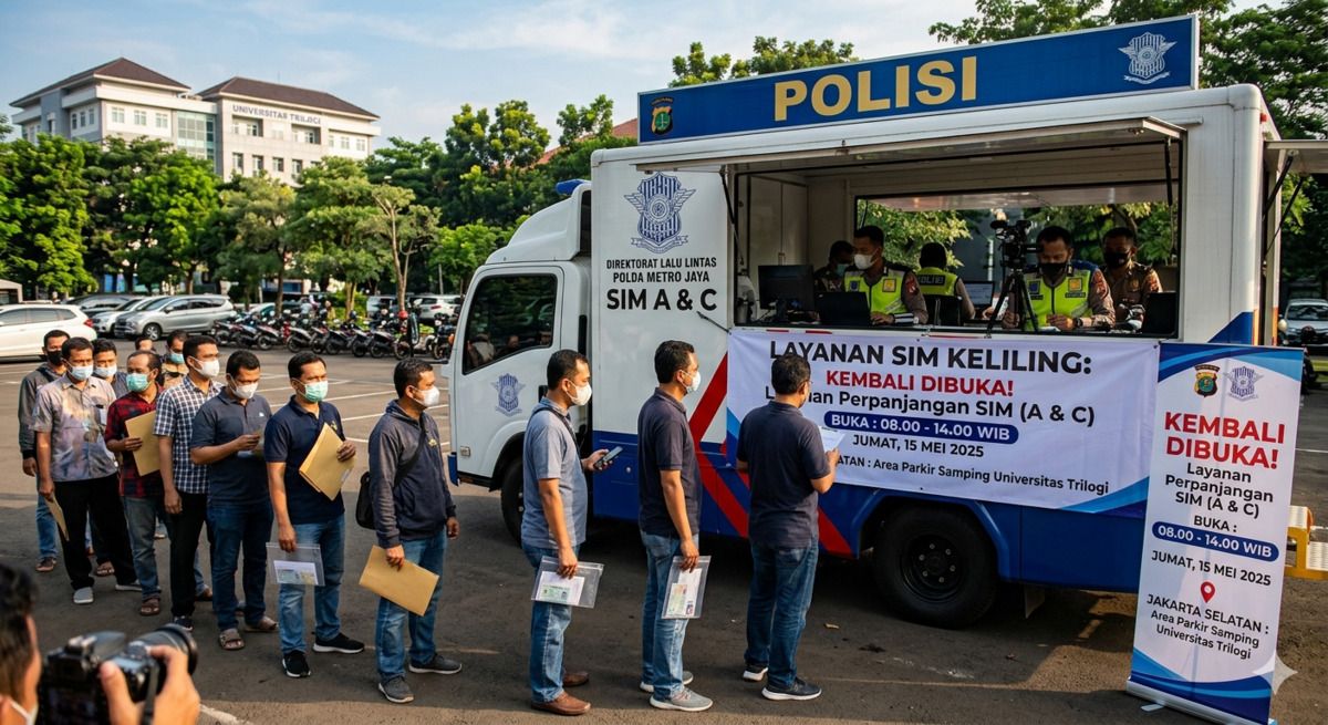 Jangan Kegocek Mudah dan Biaya Murah! SIM cuma Dikeluarkan Polri