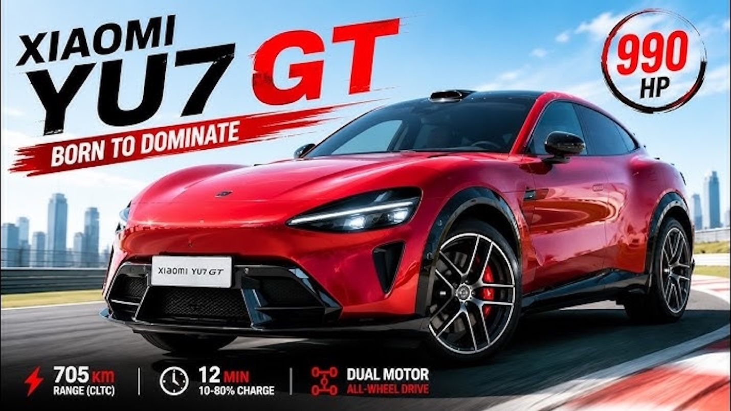 Xiaomi YU7 GT Punya Tenaga Buas dan Desain Sporty, Resmi Rilis Minggu Ini