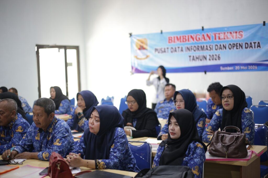Diskominfo Cirebon Perkuat Pengelolaan Data Digital Melalui Bimtek Pusdatin