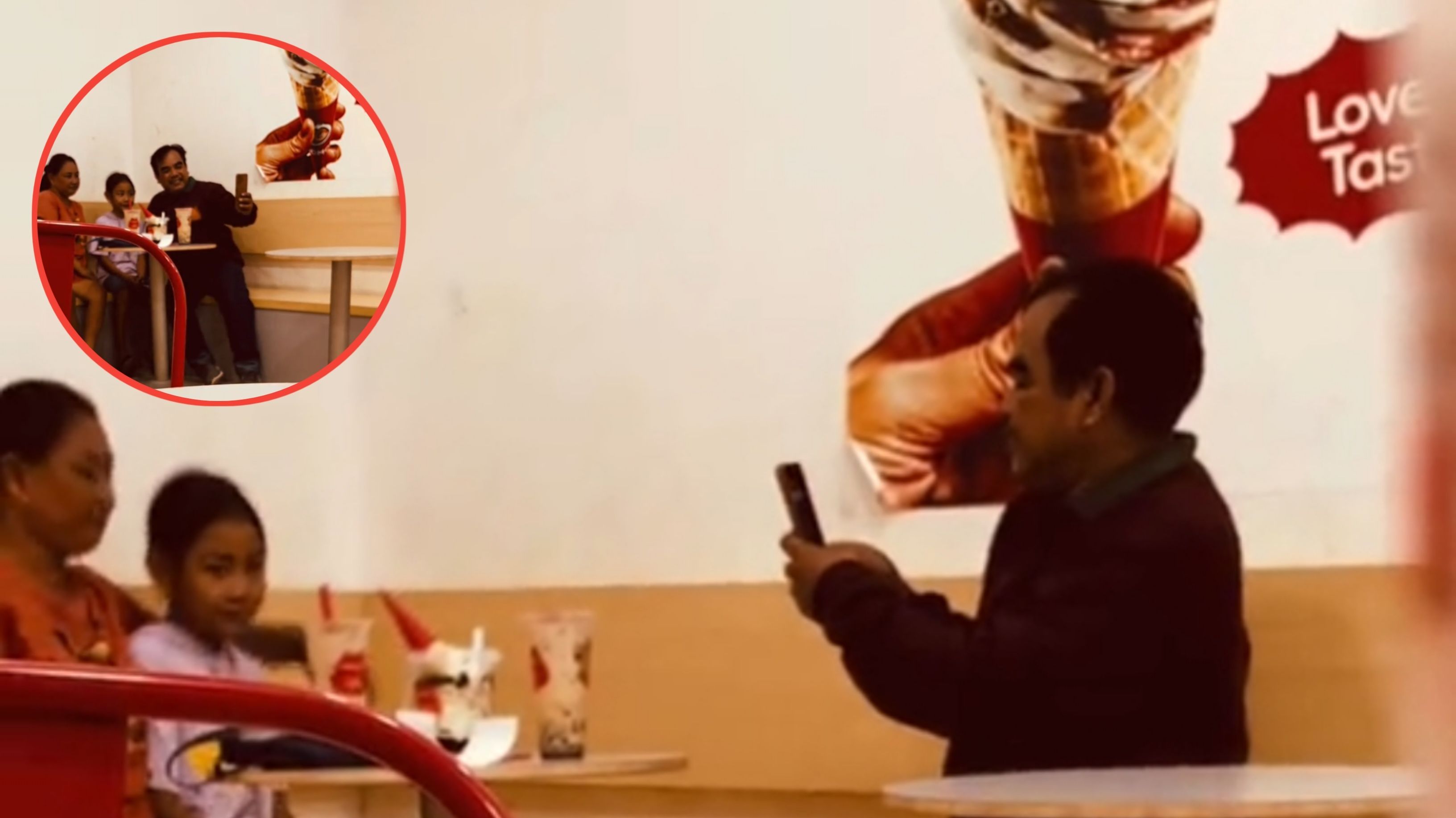 Potret Sederhana Ayah Ini Saat Mengabadikan Anak Perempuan dan Istri Bikin Banyak Orang Tersentuh