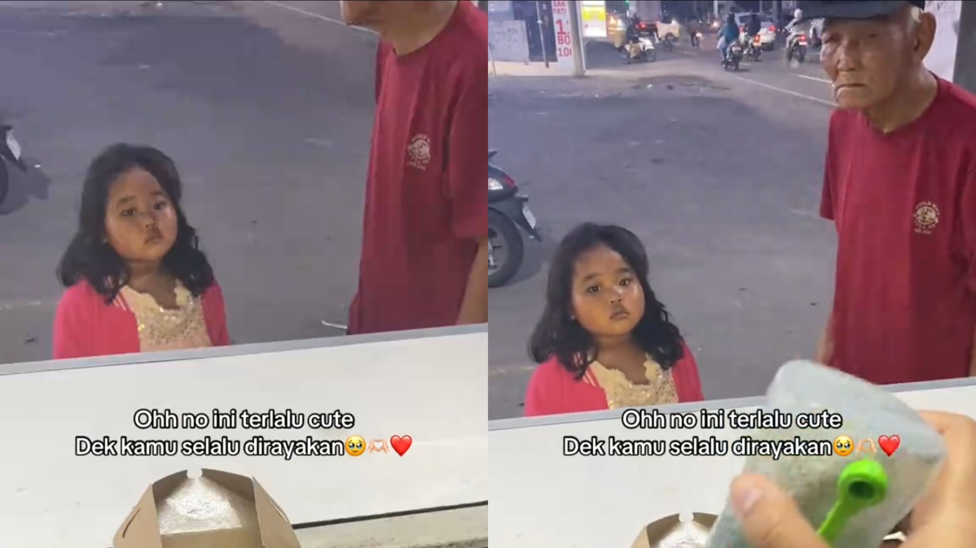 Momen Saat Kakek Temani Cucu Beli Jajan di Yogyakarta Ini Bikin Banyak Warganet Ikut Terharu