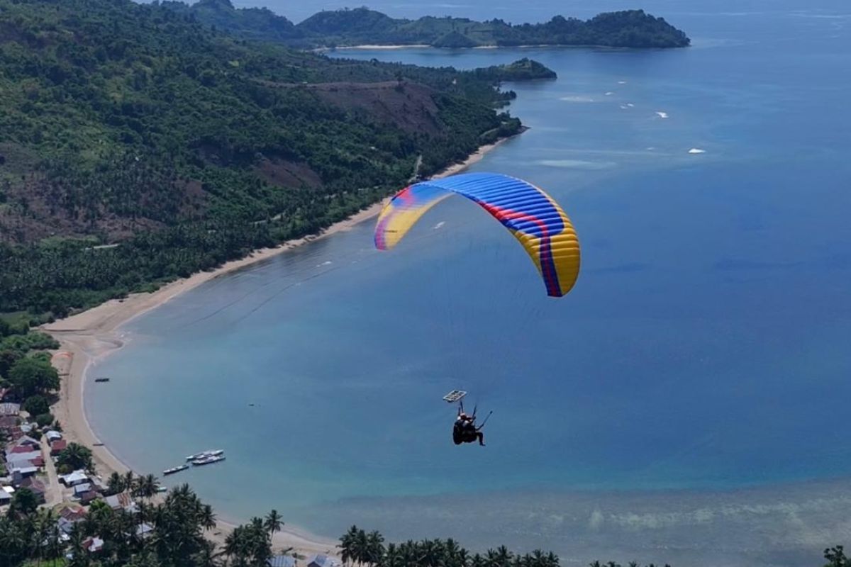 Bukit Dunu Paralayang: Menikmati Hamparan Ilalang dan Sensasi Terbang di Atas Laut Gorontalo