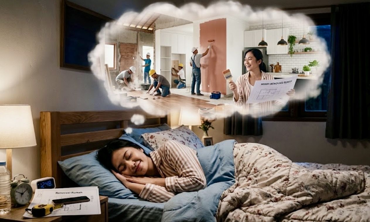 Mimpi Renovasi Rumah, Pertanda Datangnya Rezeki?