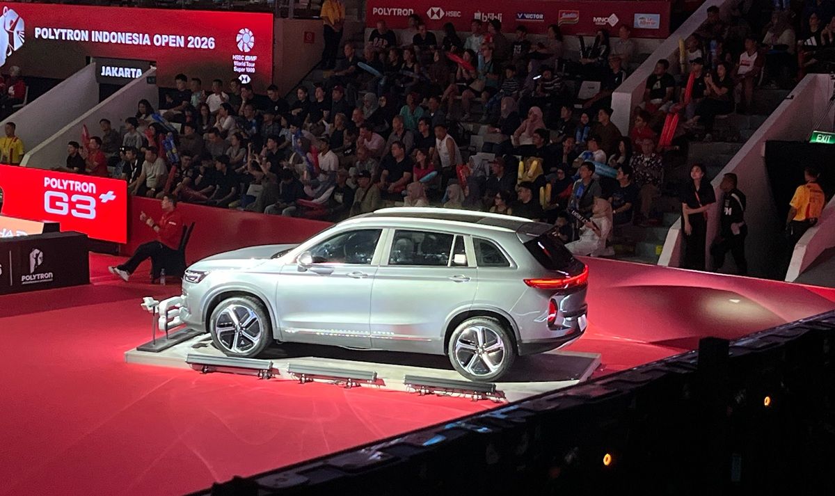 Official Car Partner Indonesia Open 2026, Polytron G3+ Series Bukti Solusi Kendaraan Listrik Indonesia