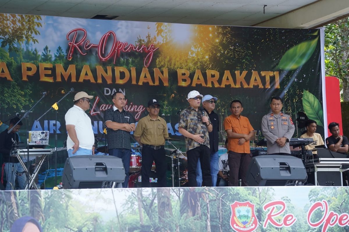Pemandian Bersejarah Taluhu Barakati Resmi Dibuka Kembali Jadi Magnet Wisata Baru