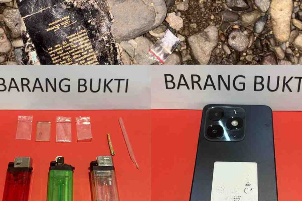 Polres Pohuwato Ciduk Pria Popayato, Dua Paket Sabu Dibuang ke Tanah