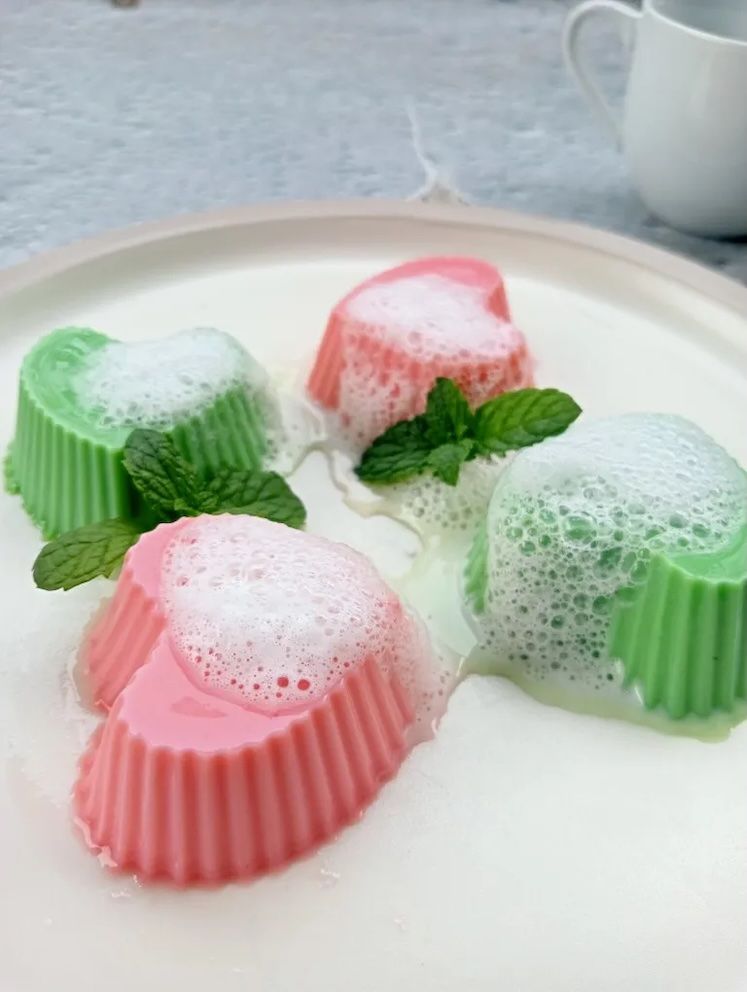 Resep Soap Puding Viral, Cantik Berbusa dan Lembut di Mulut