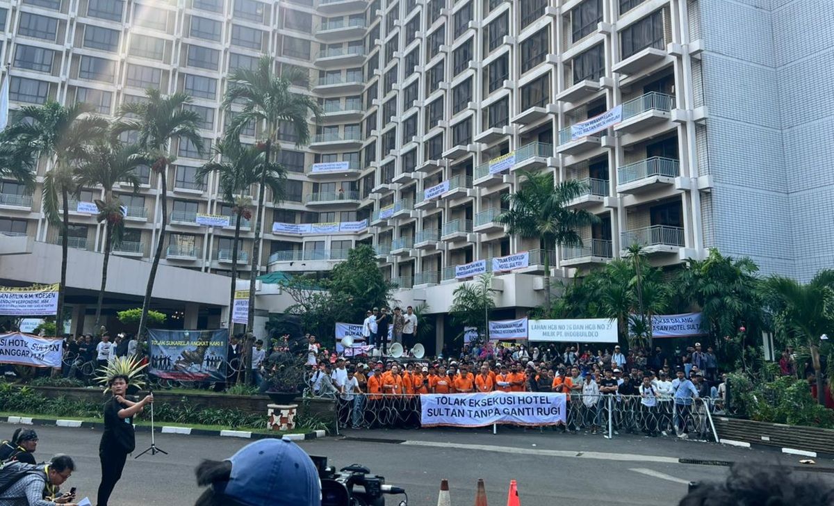 Eksekusi Hotel Sultan, 3 Ribu Personel Gabungan Dikerahkan