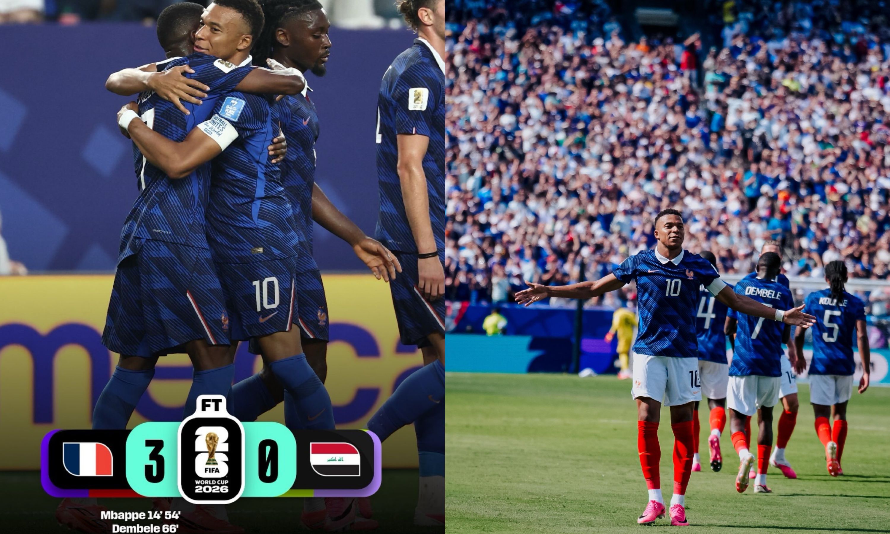 5 Fakta Pertandingan Prancis vs Irak di Piala Dunia 2026: Sempat Terjadi Badai Petir, Mbappe Tetap Cetak Brace!