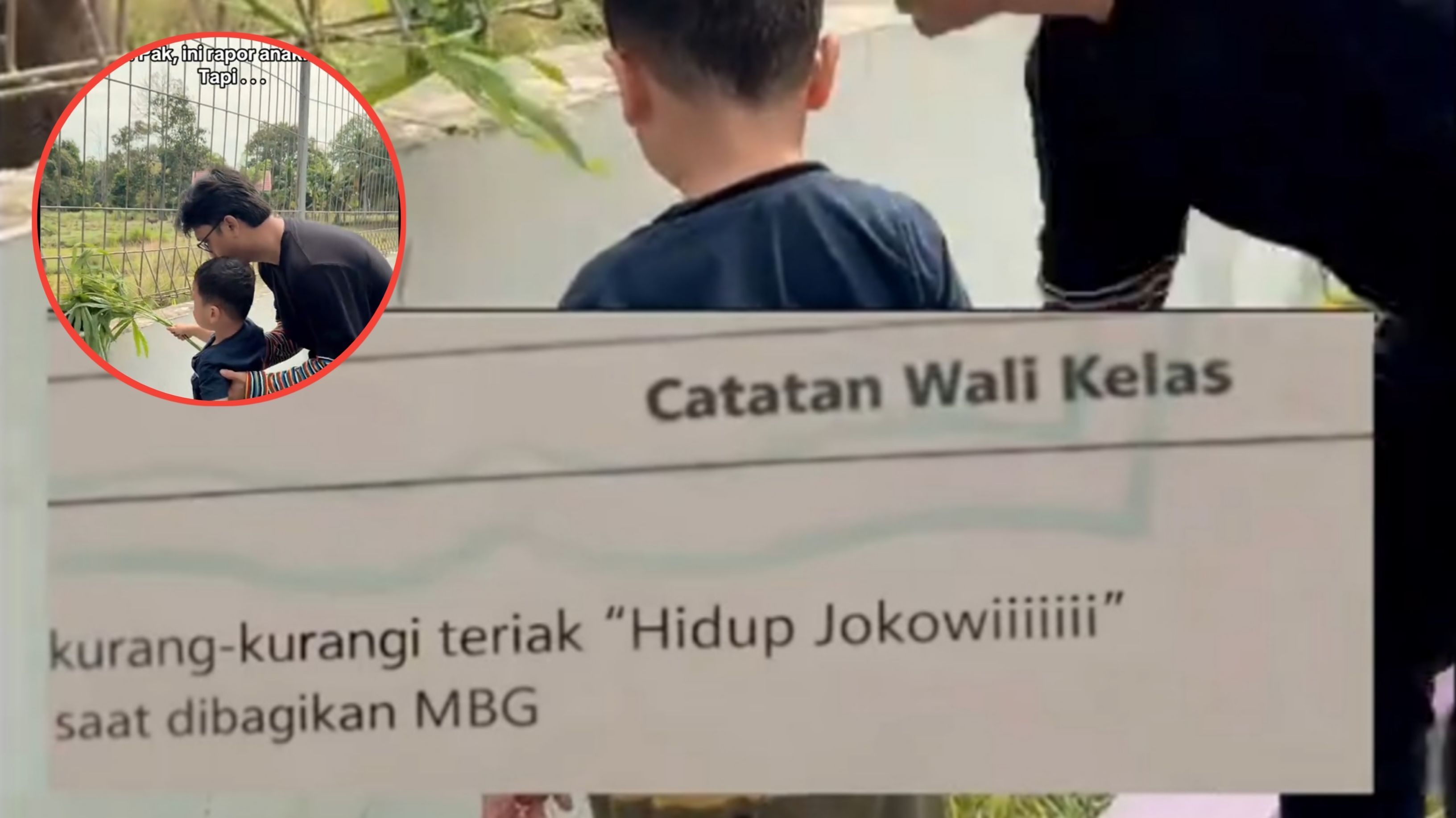 Rapor Anak Bikin Ayah Geleng-Geleng Kepala, Pesan Gurunya Jadi Perbincangan