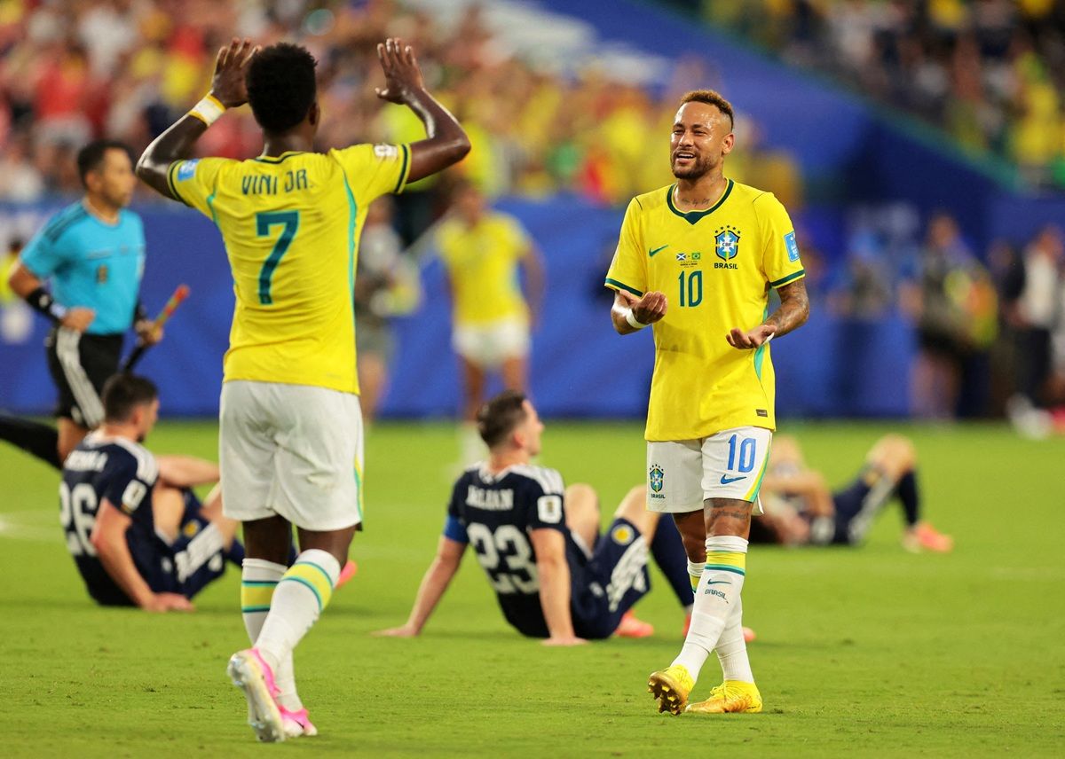 4 Fakta Pertandingan Skotlandia vs Brasil di Piala Dunia 2026, Vinicius Jr Cetak Brace!