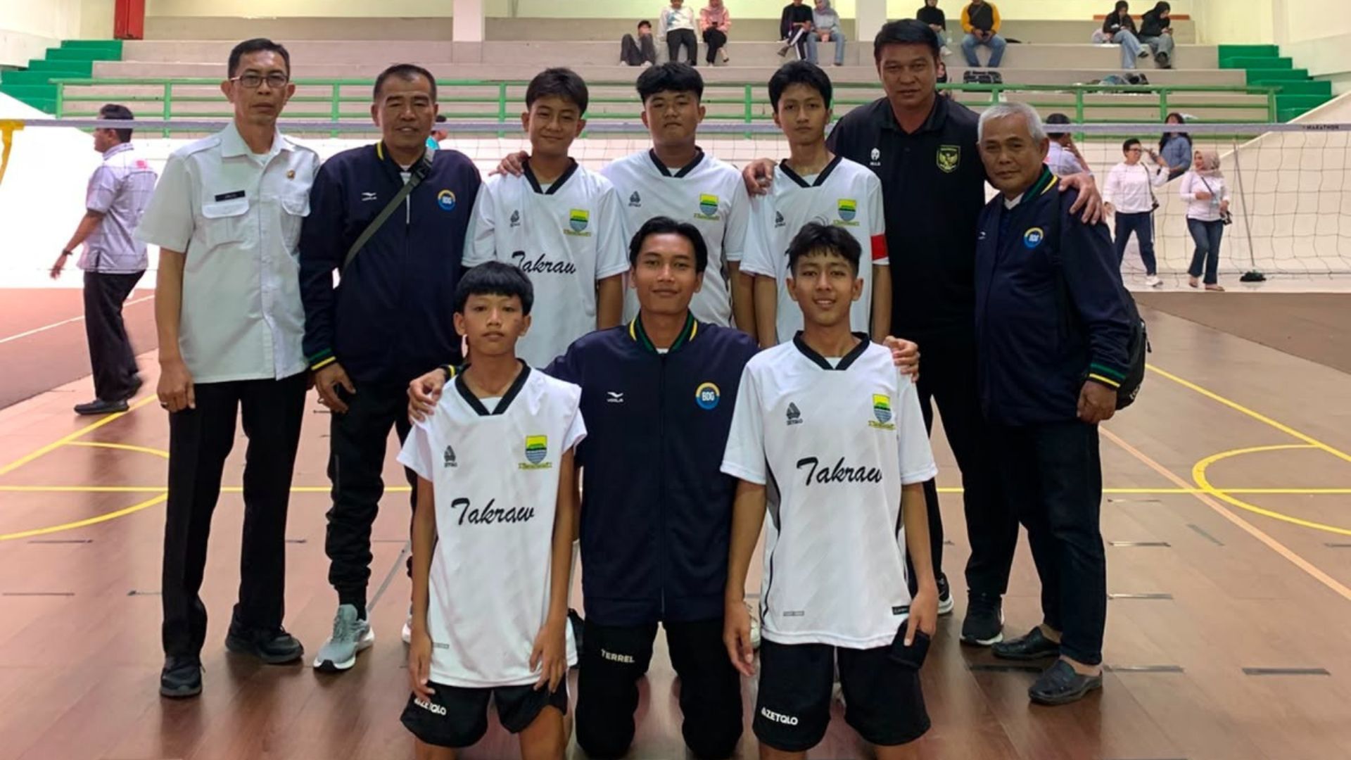 Tim Sepak Takraw Putra Kota Bandung Lolos ke Popda XV Jabar Usai Sapu Bersih Popwilda 2026