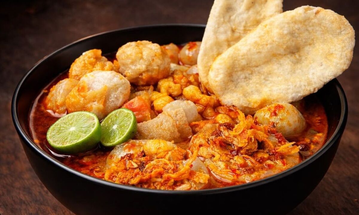 Dari Kerupuk Mawar hingga Makaroni, Ini Ragam Isian Seblak Bandung yang Semakin Populer!