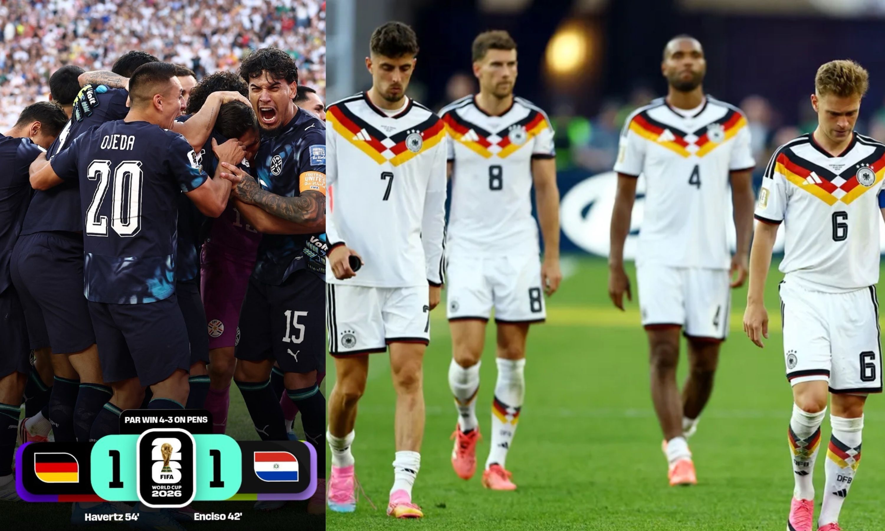 5 Fakta Pertandingan Jerman vs Paraguay di Piala Dunia 2026, Hasil Adu Penalti Pulangkan Der Panzer!