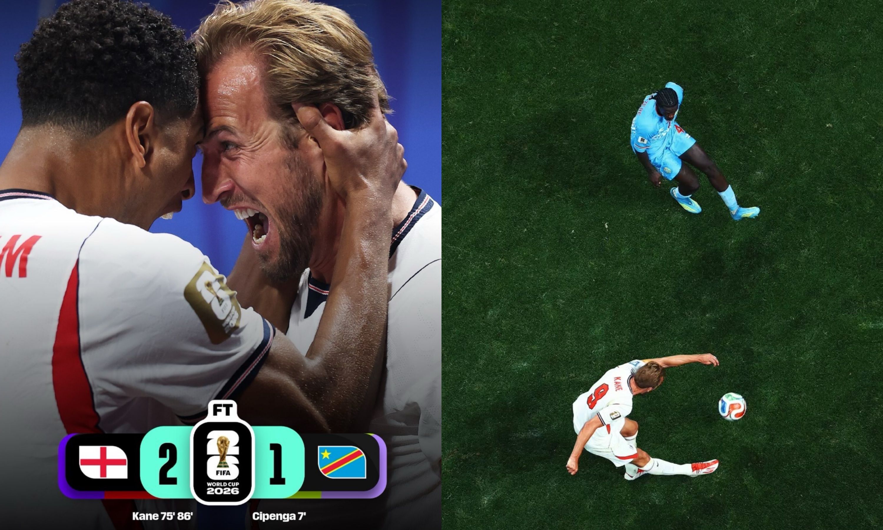 6 Fakta Pertandingan Inggris vs RD Kongo di Piala Dunia 2026, Harry Kane Jadi Juru Selamat!