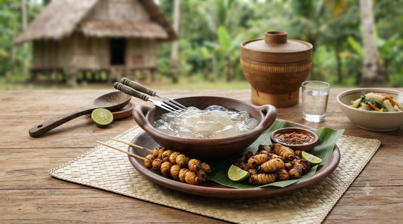 Cita Rasa Papua Yang Bikin Penasaran, Dari Papeda Hingga Kuliner Ekstrem Ulat Sagu