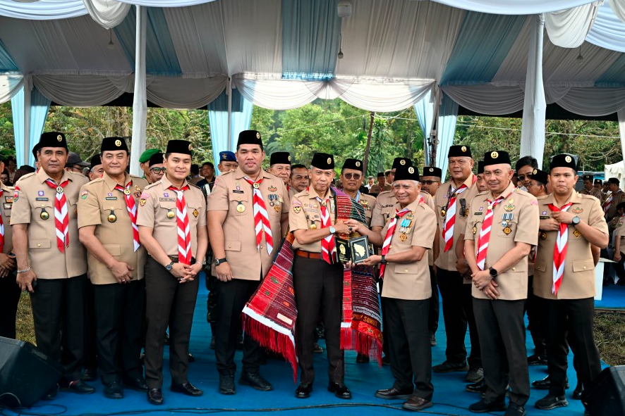 Jambore Daerah XI Sumut 2026 Dibuka, Surya Dorong Pramuka Perkuat Karakter dan Kepemimpinan