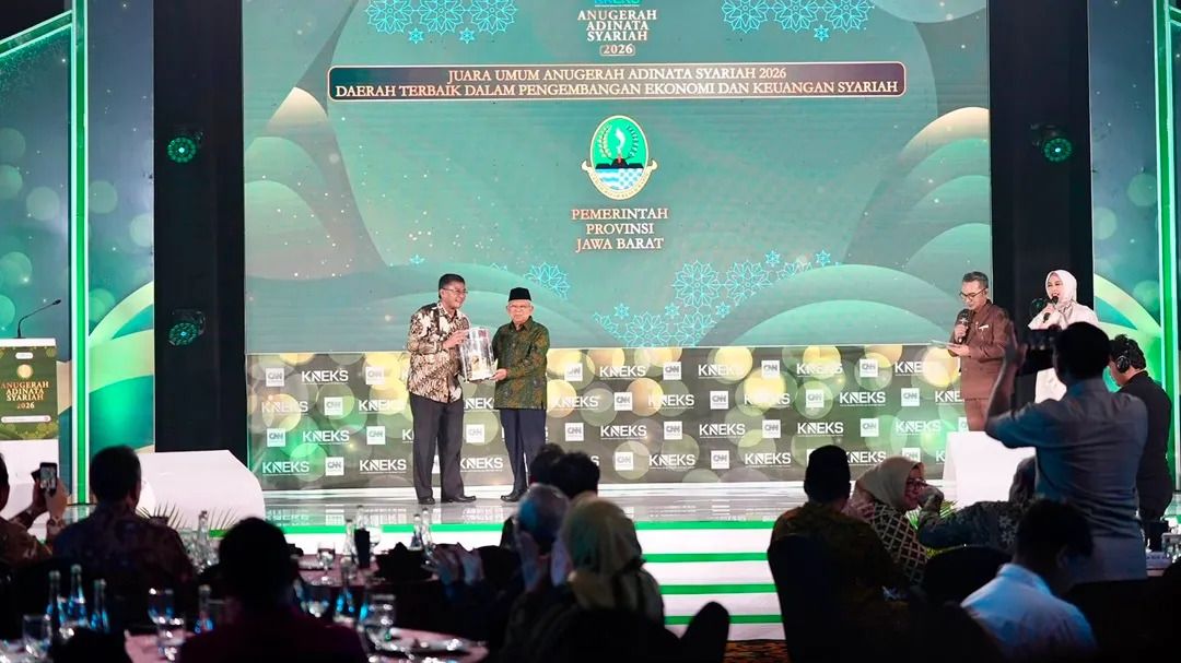 Jawa Barat Raih Peringkat Pertama Pariwisata Ramah Muslim, Juara Umum Anugerah Adinata Syariah 2026