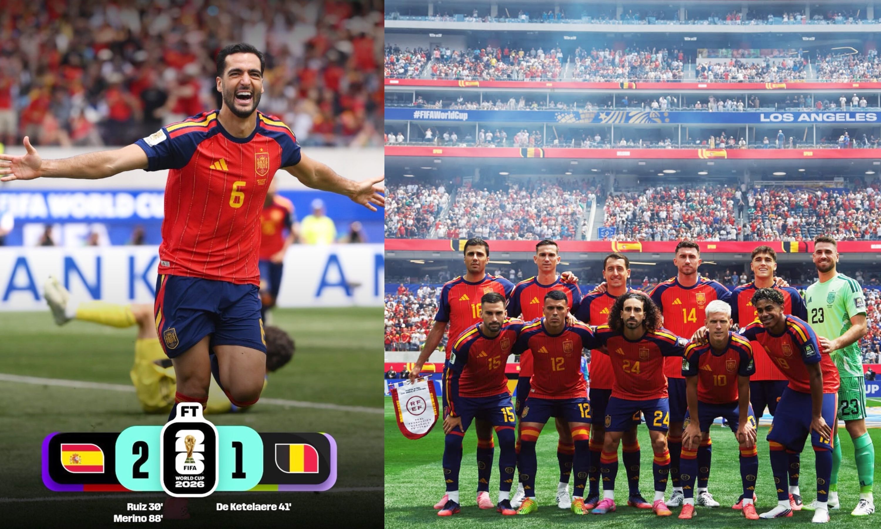 7 Fakta Pertandingan Spanyol vs Belgia di Piala Dunia 2026: La Furia Roja Lanjut Semifinal!