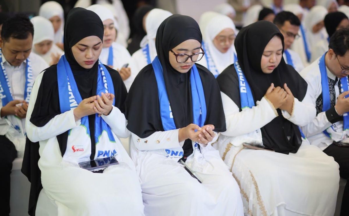 Dari Pengabdian Yang Menjadi Nilai Ibadah, PNM Berangkatkan Ratusan Karyawan ke Tanah Suci