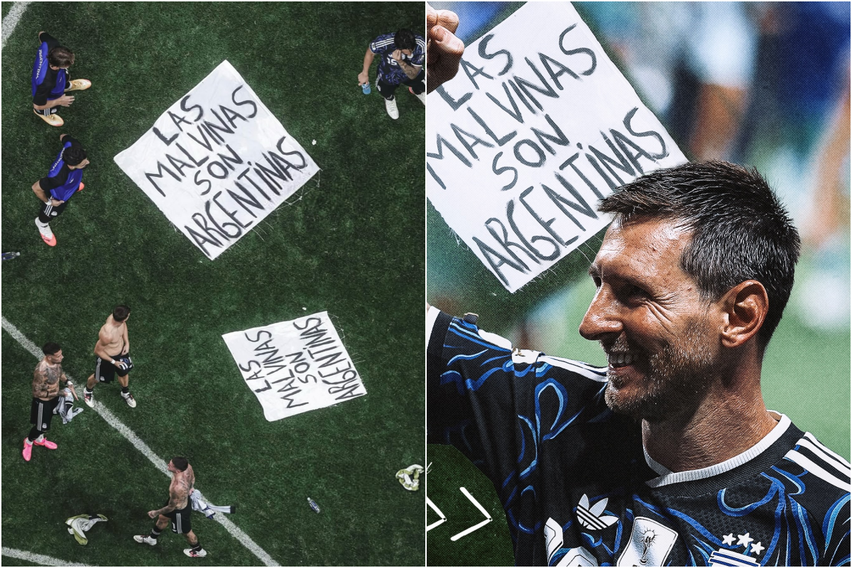 Pemerintah Inggris Desak FIFA untuk Investigasi Argentina Terkait Spanduk soal Kedudukan Malvinas