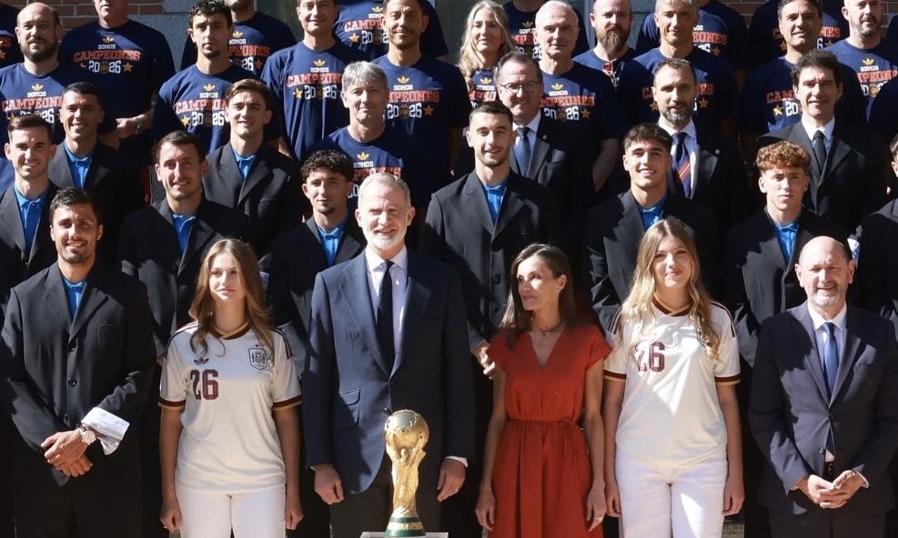 Timnas Spanyol Disambut Keluarga Kerajaan usai Juara Piala Dunia 2026