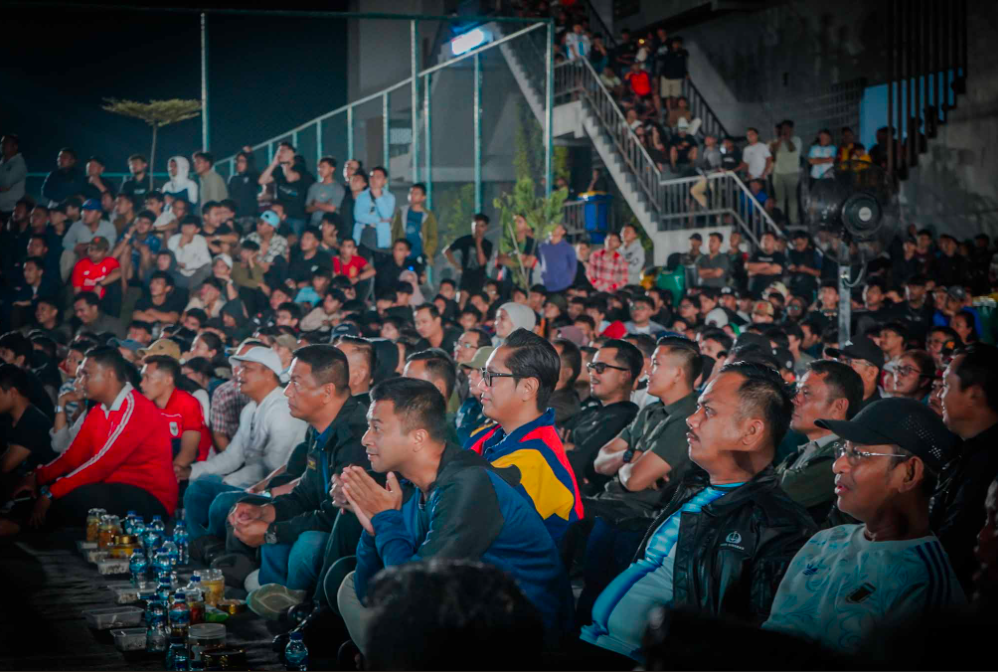 Nobar Piala Dunia Berlangsung Meriah, Rico Waas Ajak Warga Cintai Olahraga dan Sportivitas