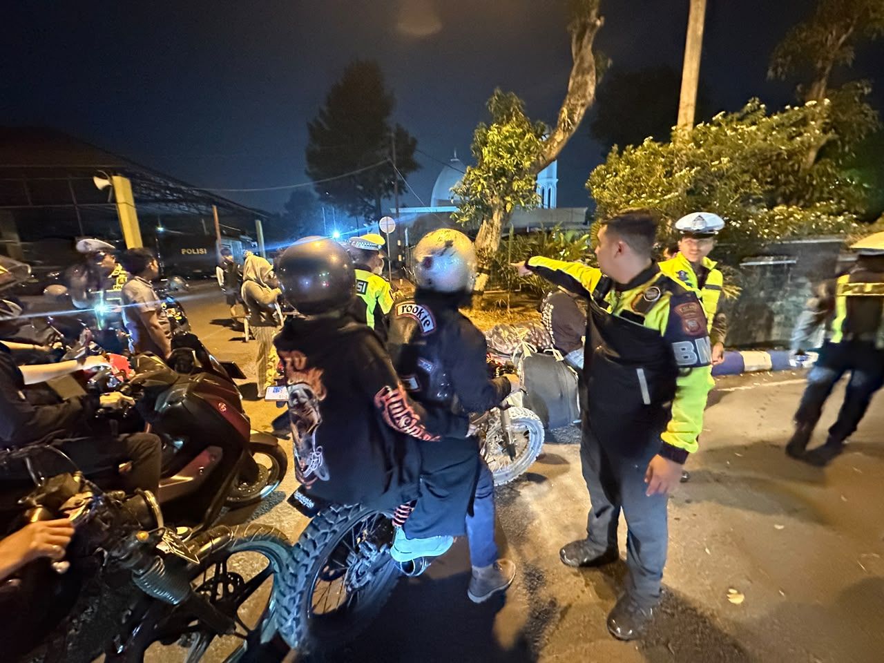 Satlantas Polres Purwakarta Intensifkan KRYD Malam Hari, Cegah Pelanggaran Lalu Lintas dan Kejahatan Jalanan