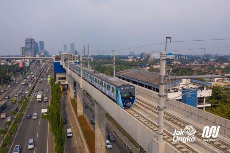 MRT Jakarta Sempat Alami Gangguan Imbas Insiden Pohon Tumbang