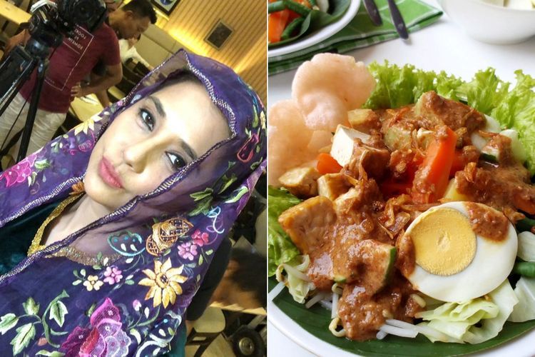 Di Festival Wonderful Indonesia, Ayu Azhari Promosi Kuliner Indonesia