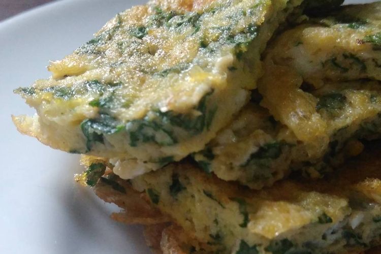 Telur Dadar Bayam ala Brasil
