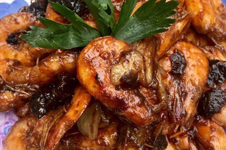 Resep Kreasi Udang Masak Asam Jawa Ala Restoran Seafood